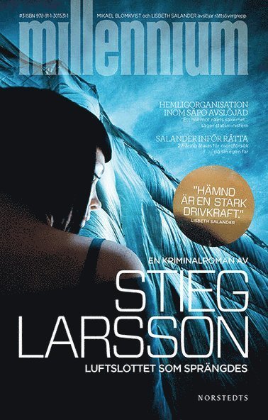 Millennium: Luftslottet som sprängdes - Stieg Larsson - Bøker - Norstedts - 9789113029047 - 10. november 2009