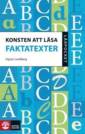 Cover for Ingvar Lundberg · Lärpocket: Konsten att läsa faktatexter (Bok) (2006)