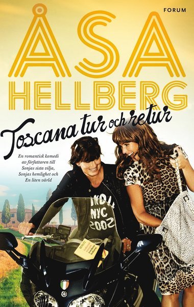 Cover for Åsa Hellberg · Toscana tur och retur (Innbunden bok) (2015)