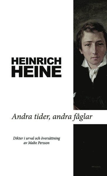 Cover for Heinrich Heine · Andra tider, andra fåglar : dikter (Book) (2016)