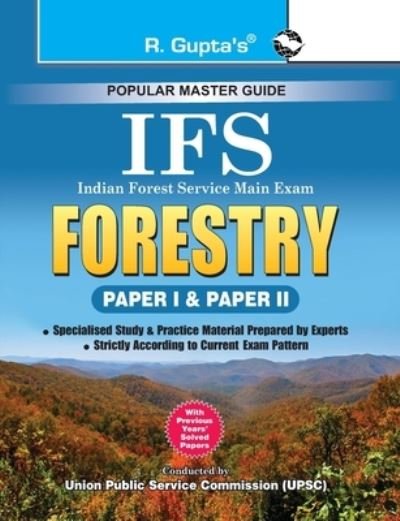 Cover for Rph Editorial Board · Ifs Indian Forest Service Forestry Guide (Paper 1 &amp; 2) (Paperback Bog) (2020)