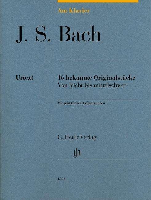 Cover for Bach · Am Klavier - J.S. Bach.HN1804 (Bok)
