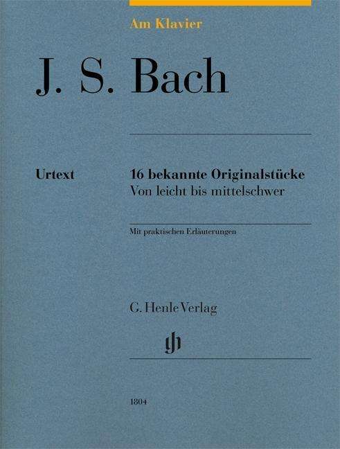 Cover for Bach · Am Klavier - J.S. Bach.HN1804 (Buch)