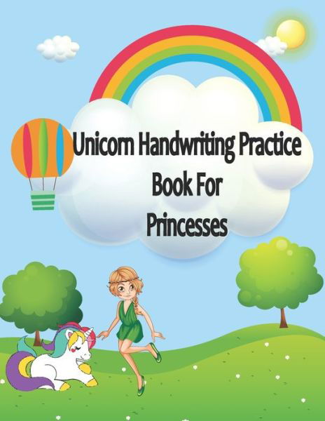 Cover for Learnart Writing · Unicorn Handwriting Practice Book for Princesses (Paperback Bog) (2020)