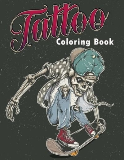 Cover for Fun Coloring · Tattoo Coloring Book (Pocketbok) (2020)