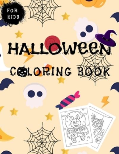 Cover for Private Journals · Halloween Coloring Book For Kids (Paperback Book) (2020)