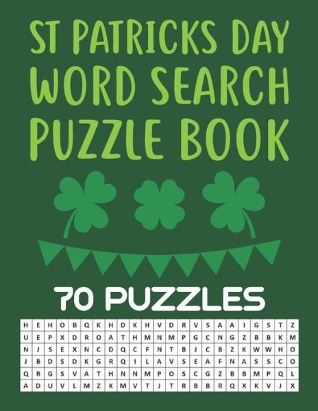 Cover for Rhart Stpd Press · St Patricks Day Word Search Puzzle Book (Pocketbok) (2021)