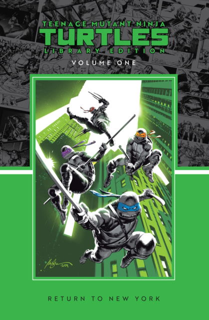 Cover for Jason Aaron · Teenage Mutant Ninja Turtles, Vol. 1: Return to New York Library Edition (Gebundenes Buch) (2025)