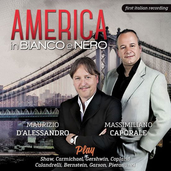 America In Bianco E Nero - D'alessandro Maurizio - Muzyka - Wide - 9803014512047 - 8 grudnia 2014