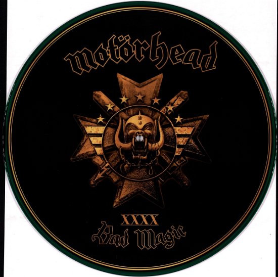 Cover for Motörhead · Bad Magic (Green) (LP) [Limited, Picture Disc edition] (2016)