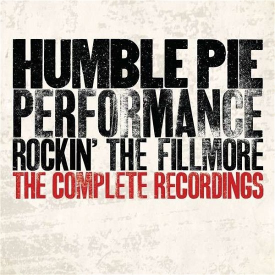 Cover for Humble Pie · Rockin' the Fillmore (CD) (2013)