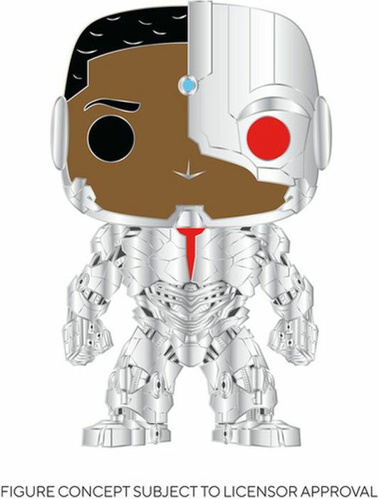 Funko Pop Pin - Justice League - Cyborg - Funko Pop! Pins: - Merchandise - FUNKO UK LTD - 0671803362048 - May 31, 2021