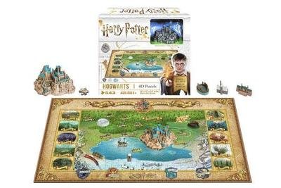 Wrebbit 3D Puzzle  Harry Potter Mini Hogwarts 543pc Puzzle - Wrebbit 3D Puzzle  Harry Potter Mini Hogwarts 543pc Puzzle - Bordspel - 4D CITYSCAPE - 0714832520048 - 16 augustus 2018
