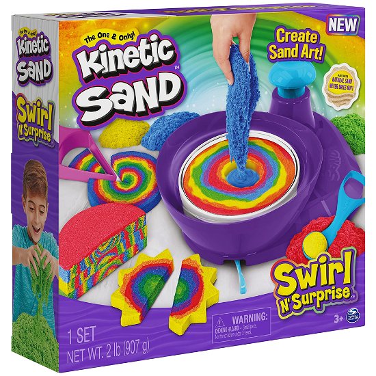 Cover for Kinetic Sand · Swirl N' Surprise (6063931) (Toys)