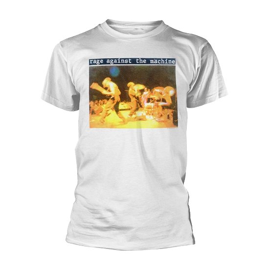 Cover for Rage Against the Machine · Anger Gift (T-shirt) [size XXL] [White edition] (2021)