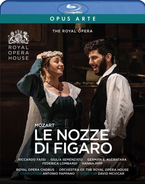 Cover for Royal Opera · Mozart: Le Nozze Di Figaro (Blu-ray) (2023)