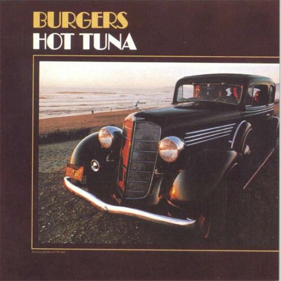 Cover for Hot Tuna · Burgers (LP) (2020)