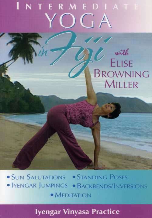 Cover for Elise Miller · Intermediate Yoga in Fiji (DVD) (2006)