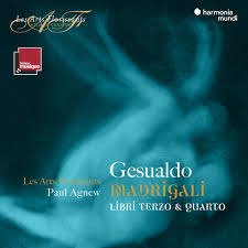 Cover for Les Arts Florissants / Paul Agnew · Gesualdo: Madrigali. Libri Terzo &amp; Quarto (CD) (2021)
