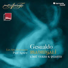 Cover for Les Arts Florissants / Paul Agnew · Les Arts Florissants Gesualdo - Madrigali, Libri Terzo &amp; Quar (CD) (2010)