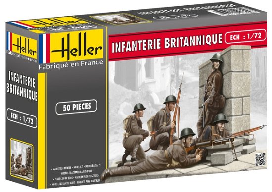 Cover for Heller · 1/72 Infanterie Britannique (Toys)