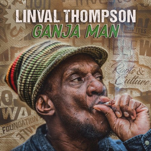 Cover for Linval Thompson · Ganja Man (LP) (2024)