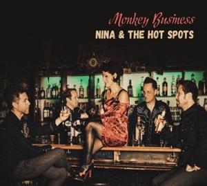 Cover for Nina &amp; The Hot Spots · Monkey Business (CD) (2021)