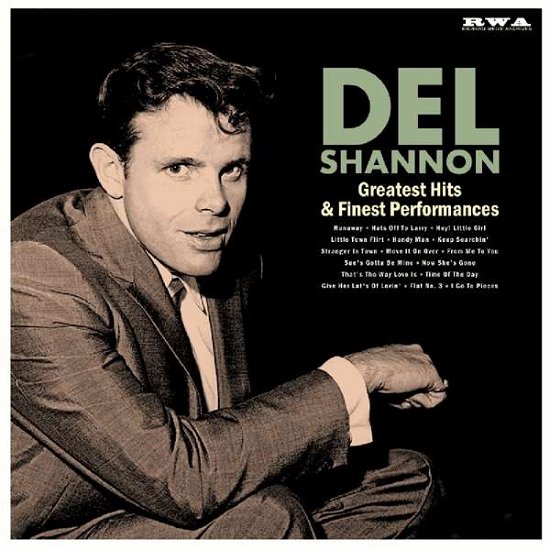 Cover for Del Shannon · Greatest Hits &amp; Finest (12&quot;) [180 gram edition] (2018)