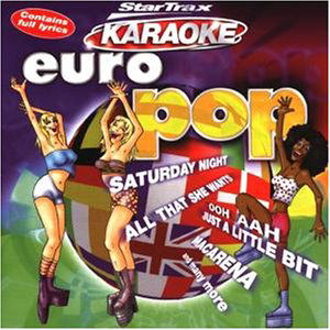 Cover for Karaoke Euro Pop / Various (CD) (2014)