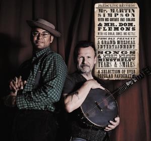 Cover for Martin Simpson &amp; Dom Flemons (Carolina Chocolate Drops) · A Selection Of Ever Popular Favourites (LP) (2016)