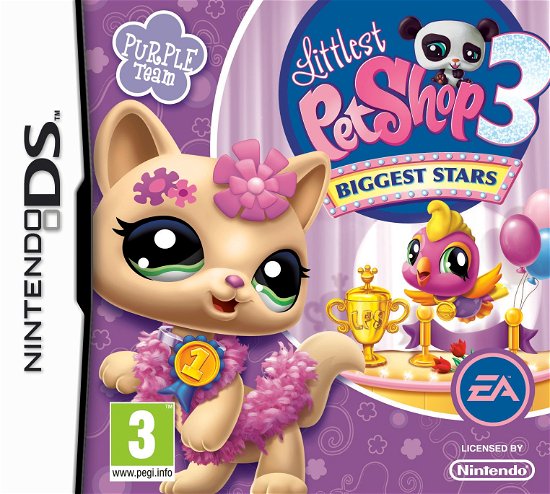 Cover for Spil-nintendo Ds · Littlest Pet Shop 3: Biggest Stars - Purple (-) (DS) (2010)