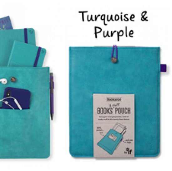Cover for Bookaroo Books &amp; Stuff Pouch Turquoise (MERCH) (2021)