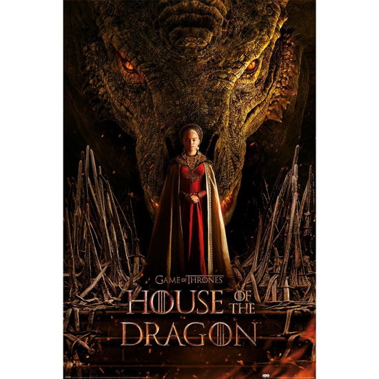 House Of The Dragon (game Of Thrones) Maxi Poster - Game Of Thrones: Pyramid - Merchandise - Pyramid Posters - 5050574352048 - 