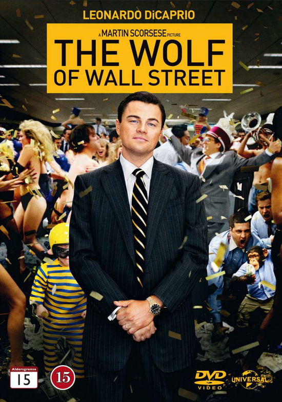 Cover for Martin Scorsese · The Wolf Of Wall Street (DVD) (2014)