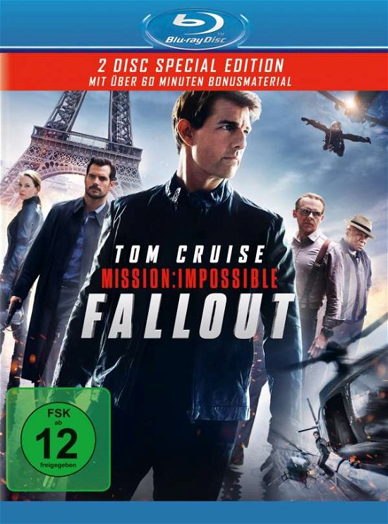Cover for Tom Cruise,rebecca Ferguson,simon Pegg · Mission: Impossible 6-fallout (mit Bonusdisc) (Blu-ray) (2018)