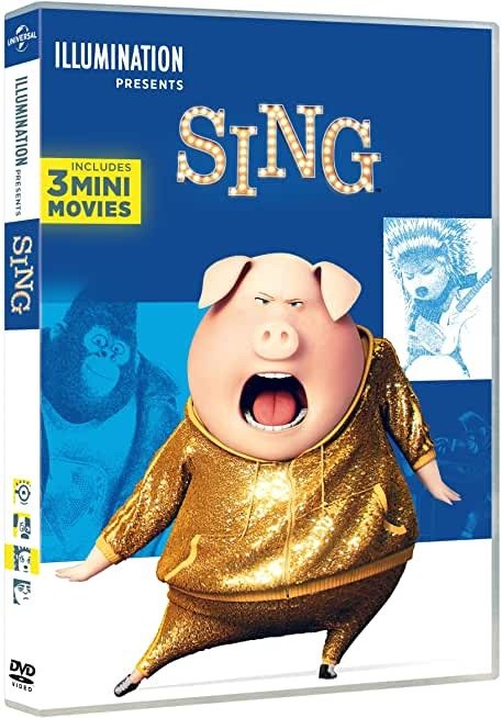 Cover for Sing (DVD) (2020)
