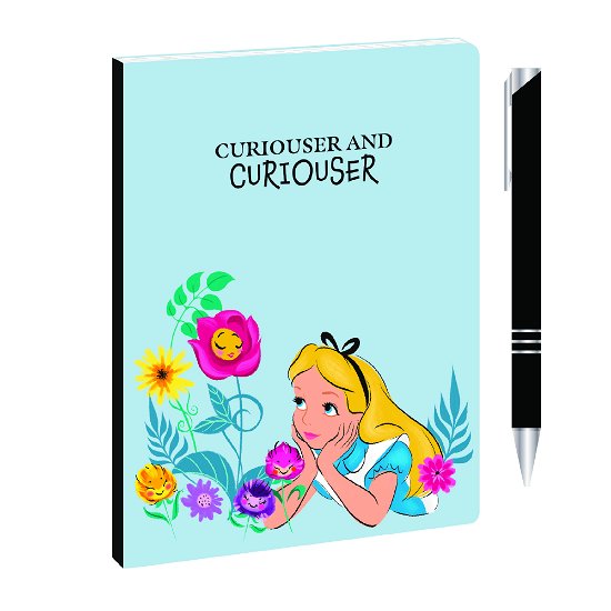 A6 Notebook - Disney Alice In Wonderland - Disney - Bøger - DISNEY - 5055453494048 - 24. juli 2023