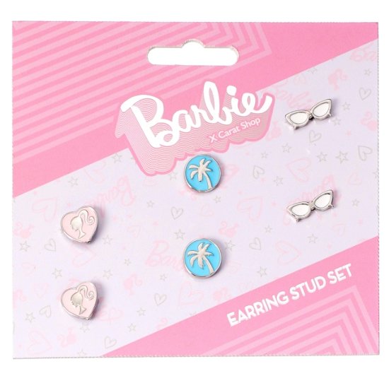 Barbie Set Of 3 Earring Studs - Barbie - Merchandise - BARBIE - 5055583452048 - 11 december 2023