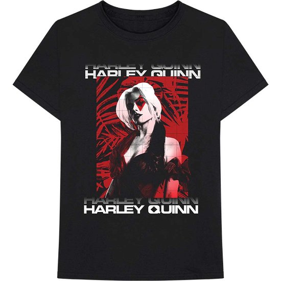 Cover for Suicide Squad - The · The Suicide Squad Unisex T-Shirt: Harley Leaves (T-shirt) [size XXL] [Black - Unisex edition]
