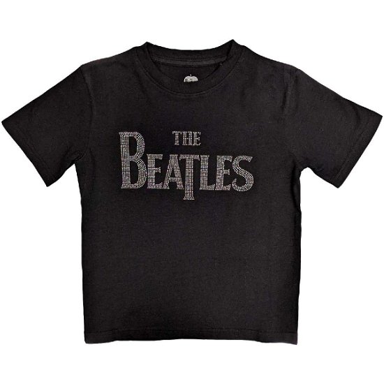 The Beatles Kids T-Shirt: Drop T (Embellished) (1-2 Years) - The Beatles - Merchandise -  - 5056561077048 - 