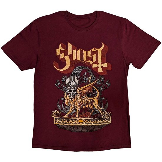 Ghost Unisex T-Shirt: Firemilk - Ghost - Merchandise -  - 5056737201048 - 