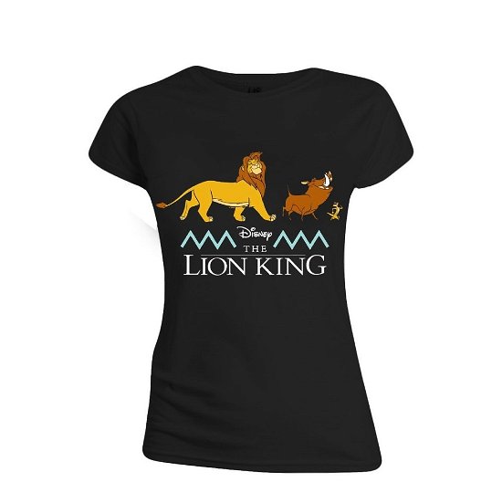 T-shirt -the Lion King : Logo And Charact - Disney - Merchandise -  - 5057736971048 - 