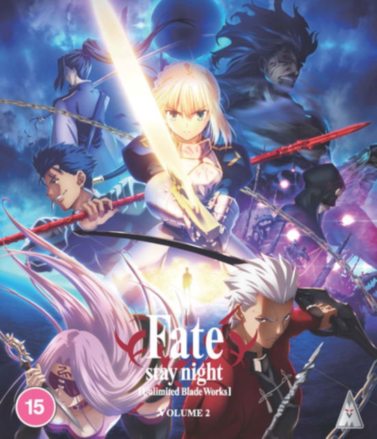 Cover for Fate Stay Night Unlimited Bladeworks Pt2 BD · Fate Stay Night: Unlimited Bladeworks Pt2 (Blu-ray) (2025)