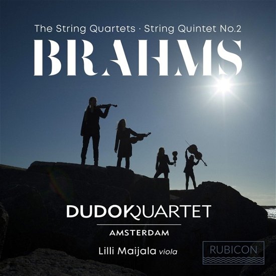 Cover for Dudok Quartet Amsterdam / Lilli Maijala · Brahms: Streichquartette 1-3/streichquintett 2 (CD) (2021)