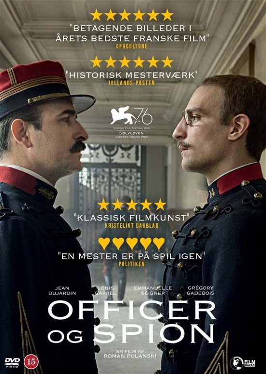 Cover for Roman Polanski · Officer og spion (DVD) (2020)
