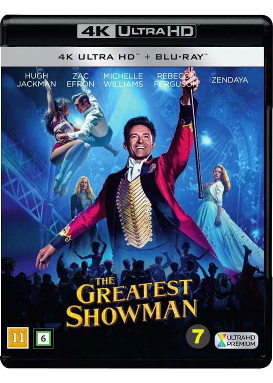 The Greatest Showman - Hugh Jackman / Zac Efron / Michelle Williams / Rebecca Ferguson / Zendaya - Filmes -  - 7340112743048 - 17 de maio de 2018