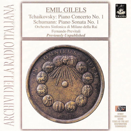 Cover for Tchaikovsky / Schumann / Gilels / Previtali · Piano Concerto (CD) (2006)