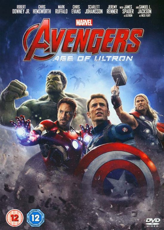 Cover for Avengers Age Of Ultron (DVD) (2015)
