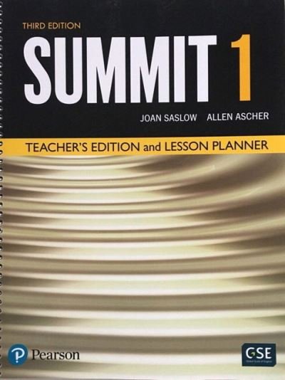 Cover for Joan Saslow · Summit Level 1 Teachers Edition (N/A) (2019)