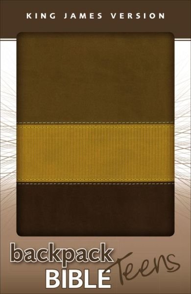Cover for Zondervan Publishing · KJV, Backpack Bible for Teens, Leathersoft, Brown (Leather Book) (2010)